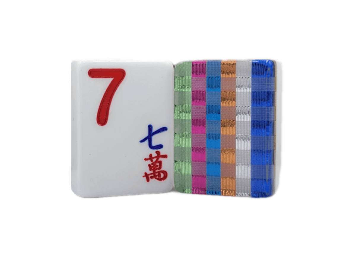 LARGE PRINT Rainbow American Mah Jongg Tiles