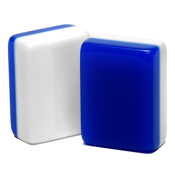 FULL CUSTOM Blue and White American Mah Jongg Tiles