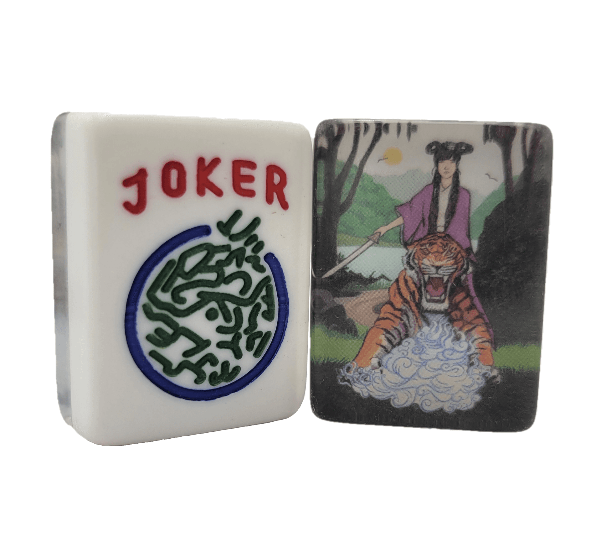 Tiger Princess American Mah Jongg Tiles