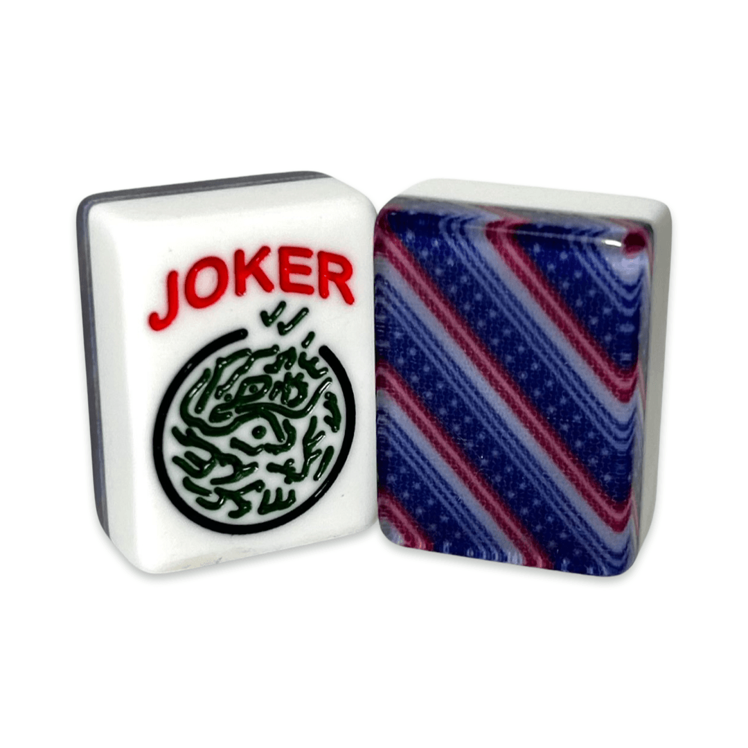 Stars and Stripes American Mah Jongg Tiles
