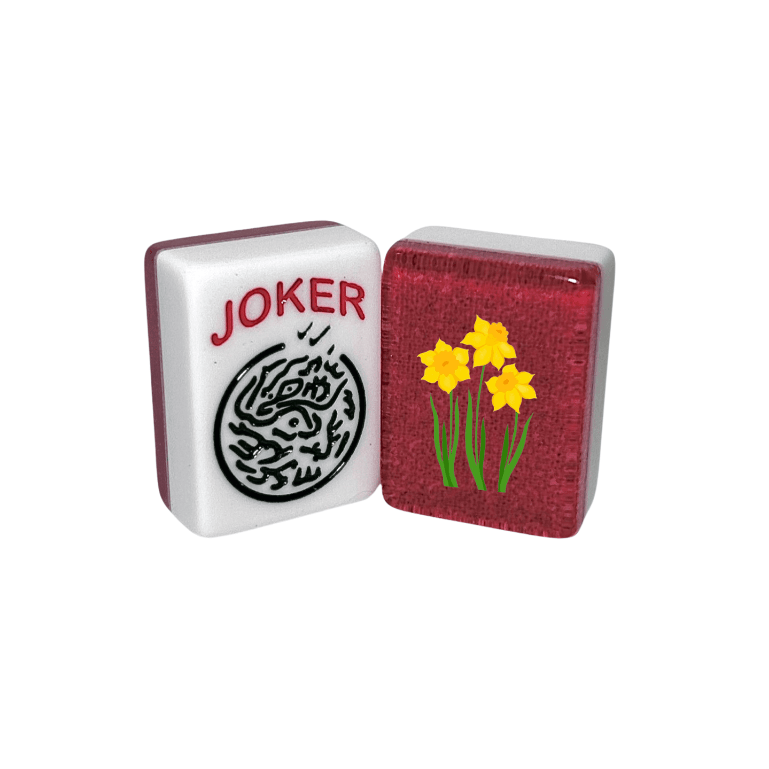CUSTOM Daffodil American Mah Jongg Tiles — Choose tiles: Mulberry