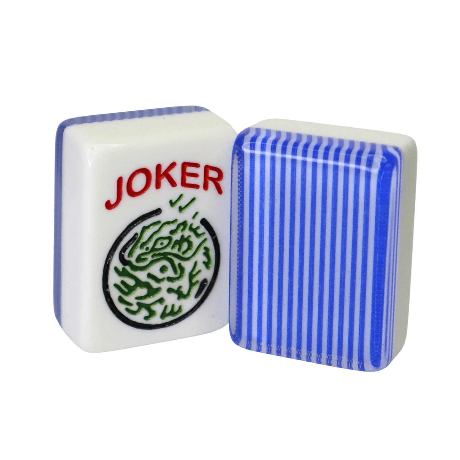 Blue Stripe American Mah Jongg Tiles