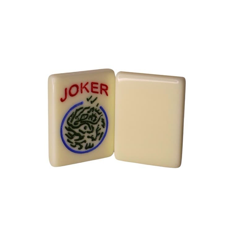 Flat Ivory American Mah Jongg Standard Width Travel Tiles