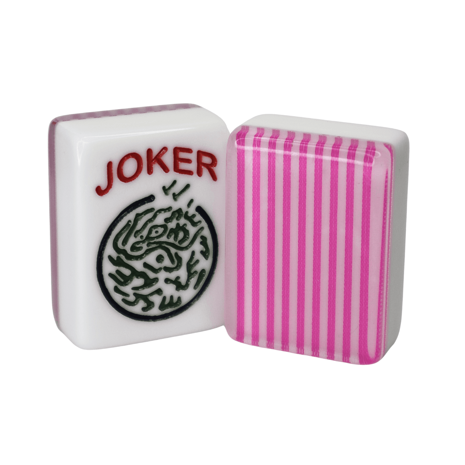 Pink Stripe American Mah Jongg Tiles