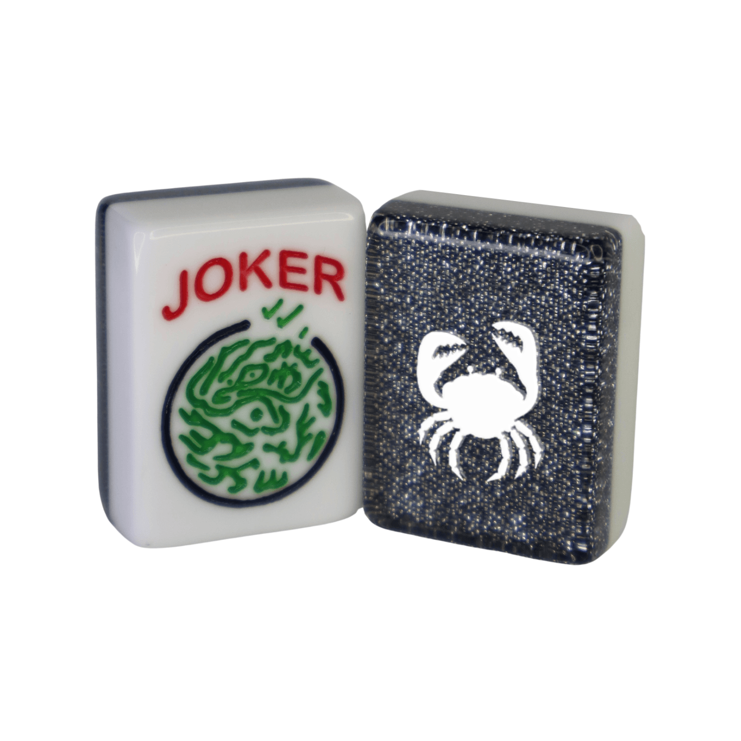 CUSTOM Crab American Mah Jongg Tiles — Choose Tiles: Midnight Sparkle
