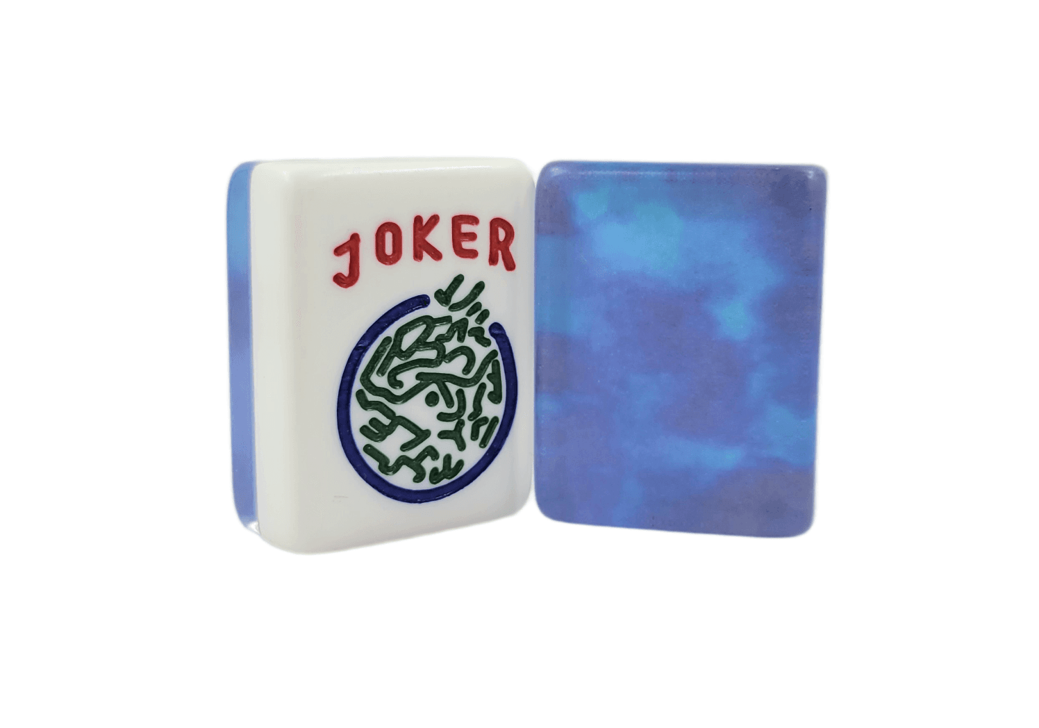 Blue Mystique American Mah Jongg Tiles