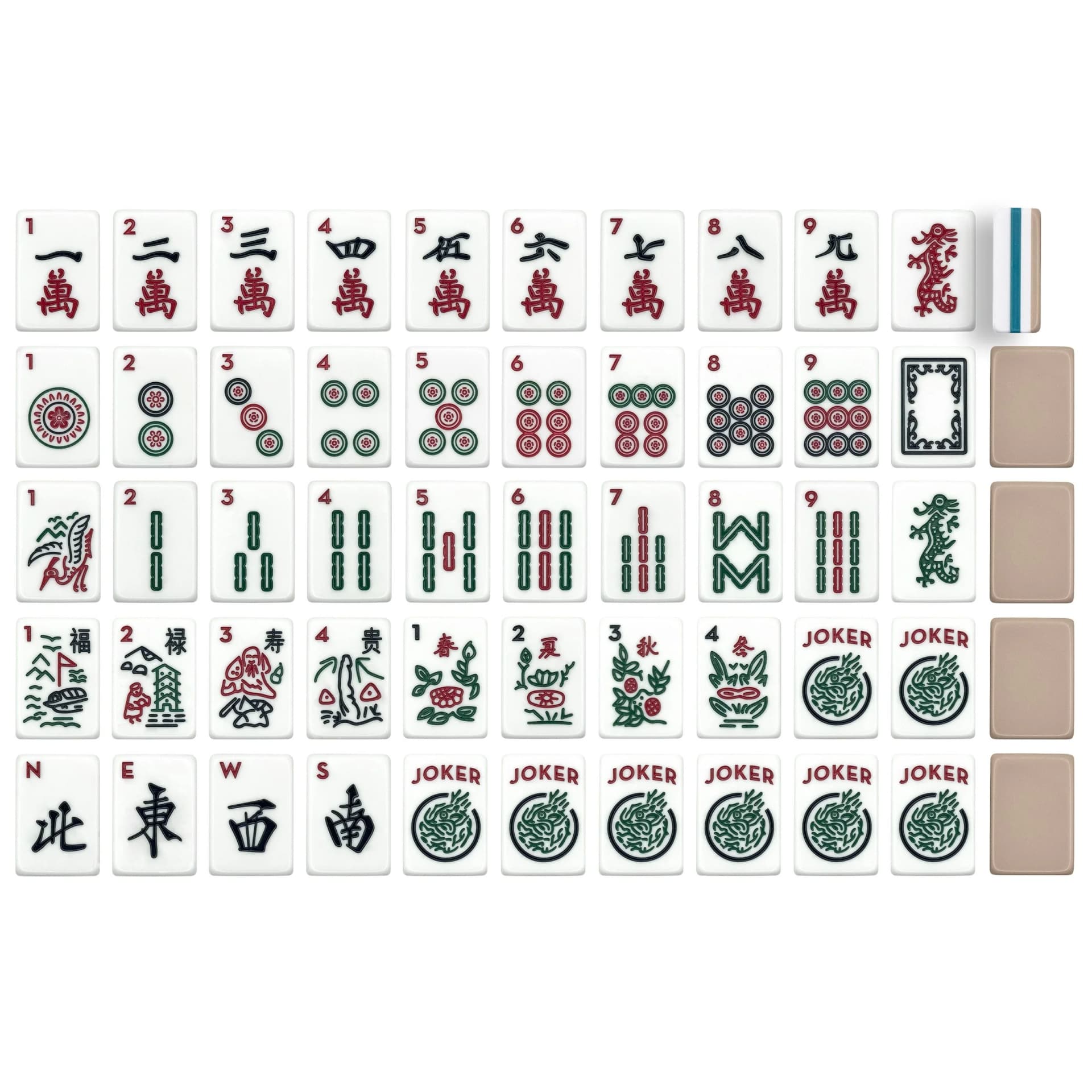 Mint Julep Layered Tile Set