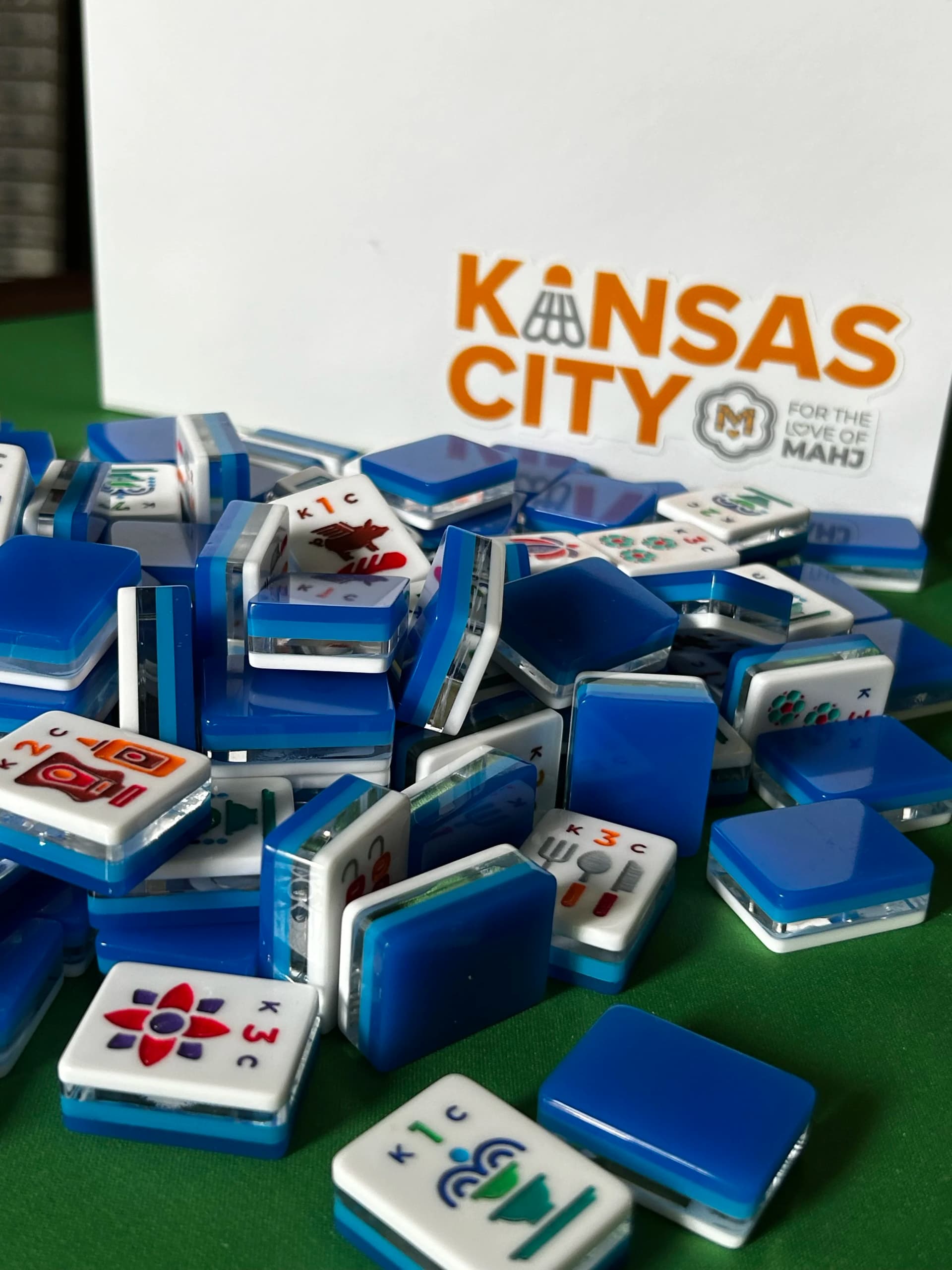 Kansas City — Tile Set - Only / Royal Blue backs