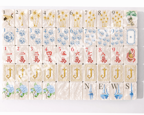 Southern Charm Mahjong Set PRINTED