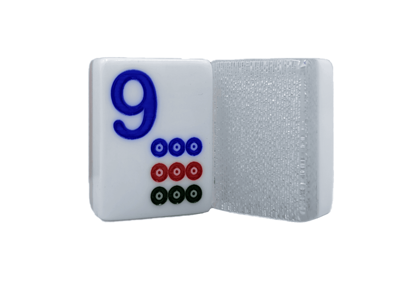 LARGE PRINT Silver Glitter American Mah Jongg Tiles