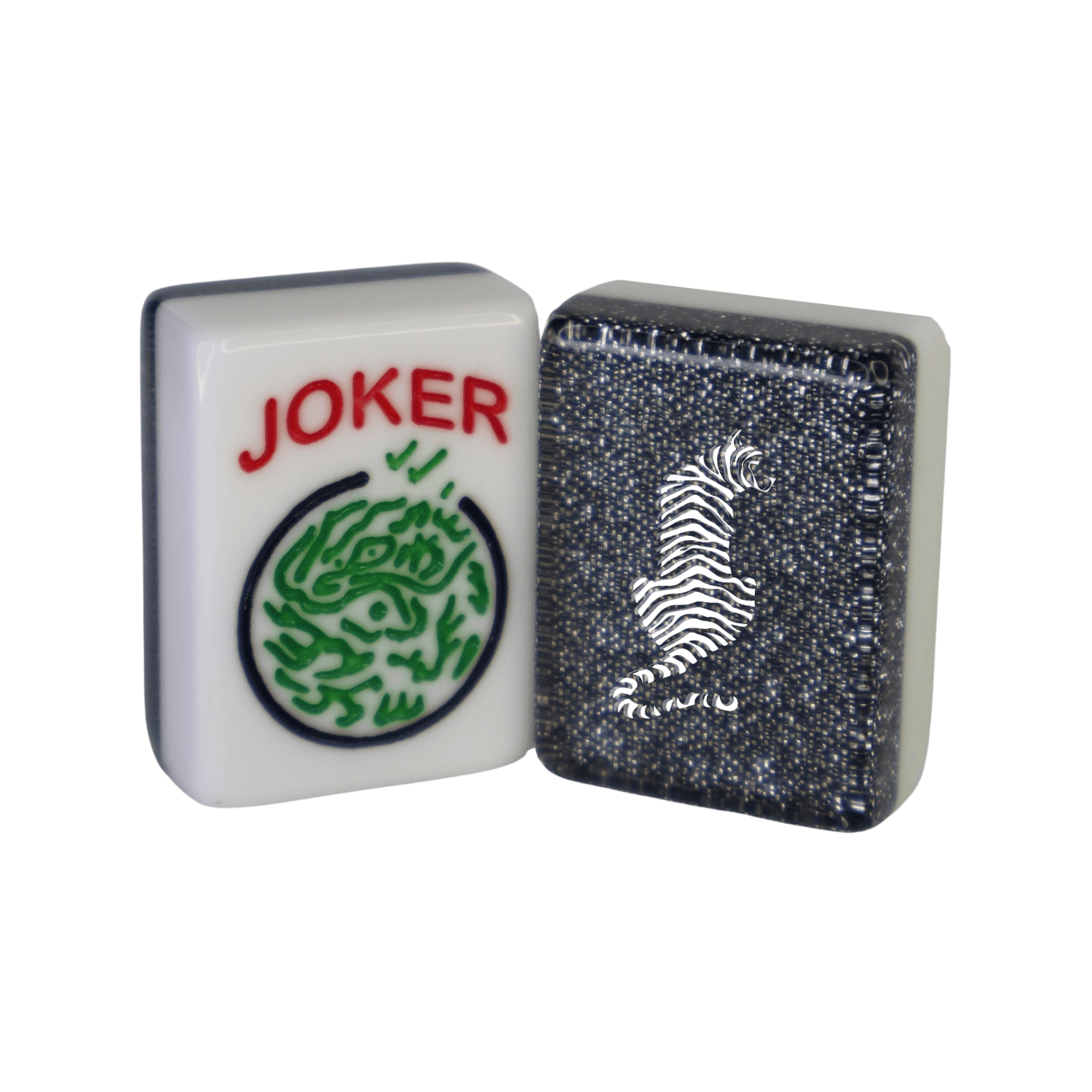 CUSTOM Tiger American Mah Jongg Tiles — Choose Tiles: Midnight Sparkle